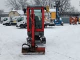 2017 Yanmar SV18 mini excavator, front view