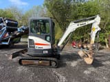 2017 Bobcat E26 mini excavator, side view