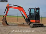 2020 Kubota U50-5 mini excavator, side view