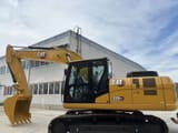 Caterpillar 320GX crawler excavator, side view