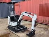 2025 JPC KV12 mini excavator, three-quarter front view