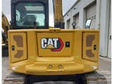 2022 Caterpillar 308-07CR crawler excavator, rear view