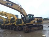 2019 Caterpillar 345D crawler excavator side view