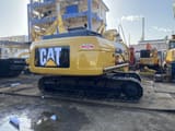 2017 Caterpillar 326D crawler excavator, rear view