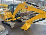 2024 Caterpillar 305.5E2 mini excavator, side view