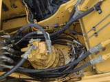 2021 Caterpillar 320GC crawler excavator hydraulic pump detail