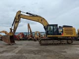 2013 Caterpillar 336EL crawler excavator, side view