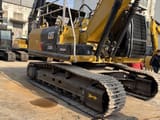 2025 Caterpillar 330D L crawler excavator, rear three-quarter view