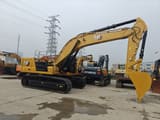 2024 Caterpillar 345GC crawler excavator, side profile view