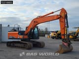 2020 Doosan DX225LC-5 crawler excavator, side profile view