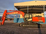 2017 Hitachi ZX250LCN-6 crawler excavator, side view