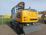 2022 Liebherr A914 Litronic wheel excavator rear three-quarter view