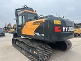 2020 Hyundai R220LC-9S crawler excavator, rear three-quarter view