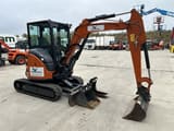 2023 Hitachi ZX33U-6 mini excavator, side view