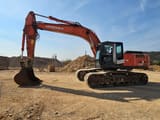 2008 Hitachi Zaxis 280 LCN crawler excavator side view