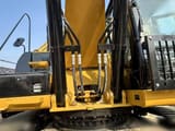 2024 Caterpillar 336D2 crawler excavator boom and hydraulic cylinders close-up