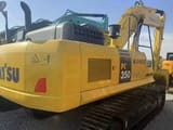 2024 Komatsu PC350LC-8 crawler excavator, rear three-quarter view