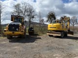 2017 Komatsu PW160-10 wheel excavator, rear view