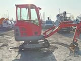 2017 Volvo EC15D mini excavator, side view