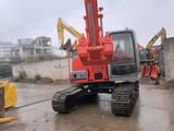 2015 Hitachi EX120-5 crawler excavator, front view
