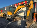 2016 Bobcat E50 mini excavator, side view