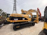 2024 Caterpillar 320C pelle sur chenilles, vue arrière trois-quarts