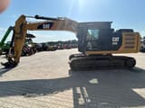 2014 Caterpillar 320E L crawler excavator, side profile view