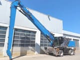2020 Fuchs MHL360 F material handler, side profile view