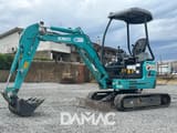 2021 Kobelco SK17SR-3E mini excavator side view