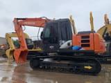 2021 Hitachi ZX120 crawler excavator side view