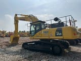 Komatsu PC450 crawler excavator, side view