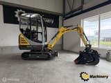 2022 Wacker Neuson ET16 mini excavator, side view