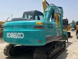 2021 Kobelco SK130LC crawler excavator, rear three-quarter view