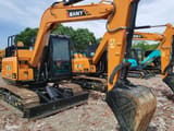2023 Sany SY75 C-9 crawler excavator, front three-quarter view