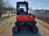 2015 Kubota KX057-4 mini excavator, rear view
