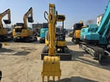 2024 Komatsu PC35 mini excavator, front view