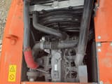 2023 Hitachi ZX120 crawler excavator engine compartment view