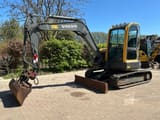 2006 Volvo ECR58 crawler excavator, side view