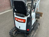 2008 Bobcat E08 mini excavator, rear view