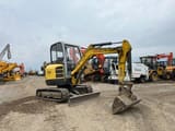 2009 Wacker Neuson 28Z3 mini excavator, front three-quarter view