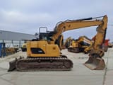 2010 Caterpillar 314 D LCR crawler excavator, side view