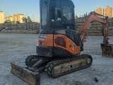 2024 Hitachi ZX30U-2 mini excavator, rear three-quarter view