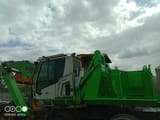 2022 Sennebogen 818-E wheel excavator side view