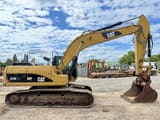 2008 Caterpillar 324DLN crawler excavator, side view