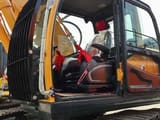 2023 Hyundai R305LC-9T crawler excavator cab interior view