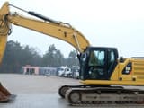 2019 Caterpillar 320 crawler excavator, side view