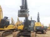 Volvo EC300 crawler excavator, front view