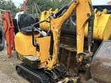 2013 JCB 8008 CTS mini excavator, side view