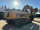 2007 Caterpillar 330D L crawler excavator rear three-quarter view