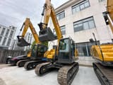 2026 XCMG XE135GA crawler excavator, front three-quarter view